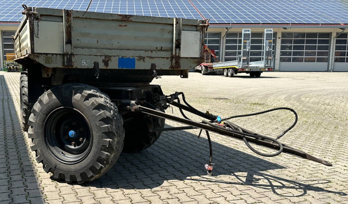 Unimog Anhänger 3 Seitenkipper Müller Mitteltal KD - مقطورة قلاب: صورة 2 Unimog Anhänger 3 Seitenkipper Müller Mitteltal KD - مقطورة قلاب: صورة 2