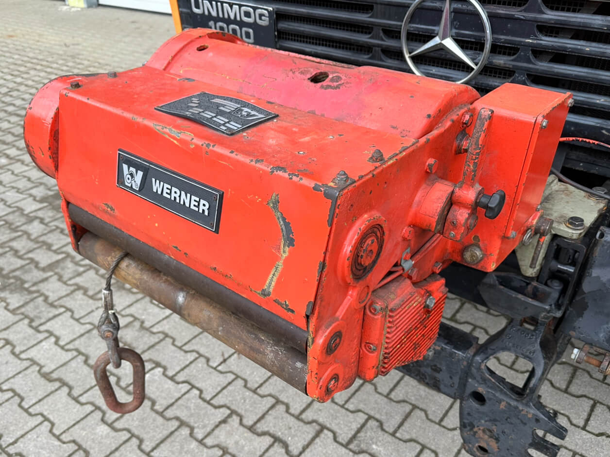 Unimog Frontanbau Seilwinde Werner F30.1M1HW1708 - ونش لإنقاذ السيارات: صورة 5 Unimog Frontanbau Seilwinde Werner F30.1M1HW1708 - ونش لإنقاذ السيارات: صورة 5