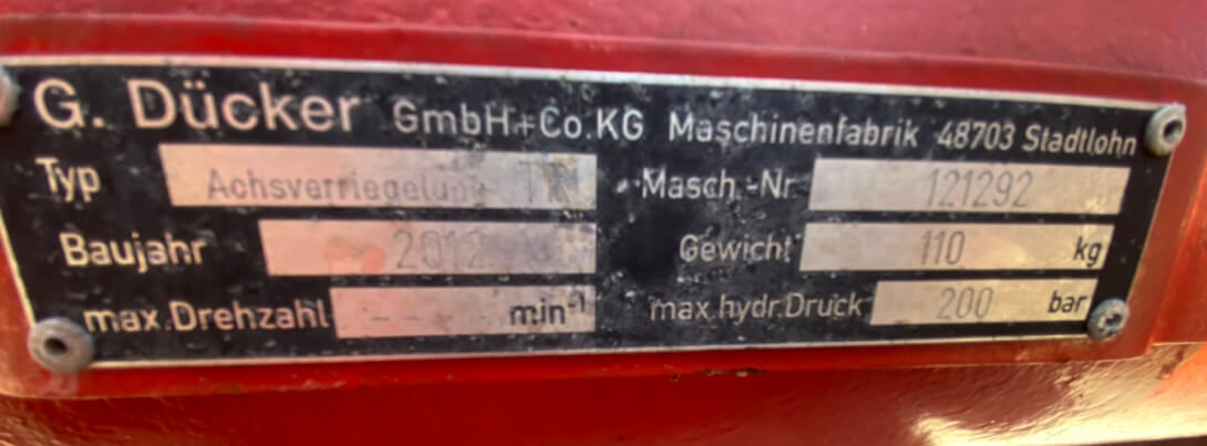 Unimog Torsionsrahmen Dücker TR - ملحق: صورة 4 Unimog Torsionsrahmen Dücker TR - ملحق: صورة 4