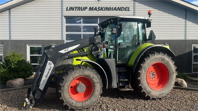 Claas ARION 650 CIS+ Focus med frontlift og frontlæsser  - جرار: صورة 1 Claas ARION 650 CIS+ Focus med frontlift og frontlæsser  - جرار: صورة 1