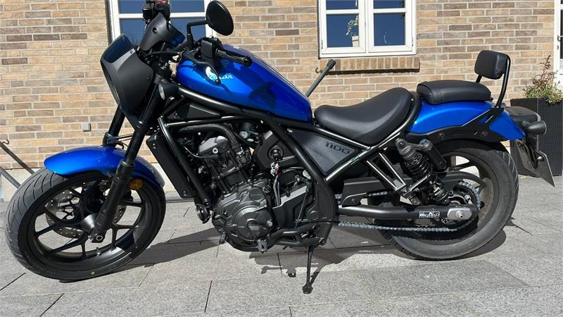 Honda 1100 Rebel, Ny Motorcykel til små penge, og vi byt - سيارة: صورة 1 Honda 1100 Rebel, Ny Motorcykel til små penge, og vi byt - سيارة: صورة 1