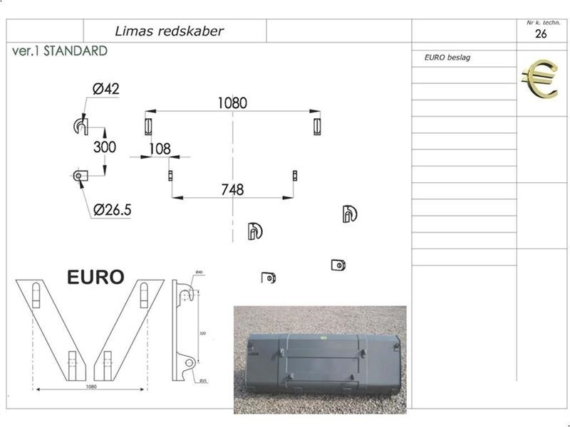 Limas Balletang med EURO - بكت - آلات البناء: صورة 2 Limas Balletang med EURO - بكت - آلات البناء: صورة 2