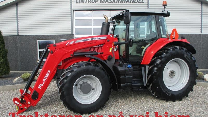 Massey Ferguson 7726 S DynaVT Med front læsser. Læsser er meget li - جرار: صورة 1 Massey Ferguson 7726 S DynaVT Med front læsser. Læsser er meget li - جرار: صورة 1