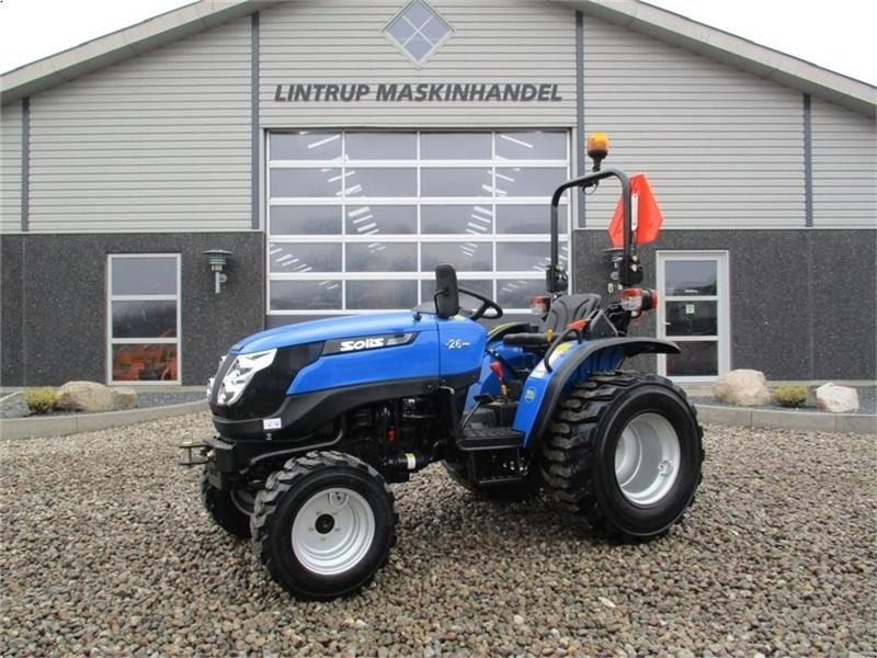 Solis 26 6+2 Gearmaskine med servostyring og industrihju  - جرار البلدية: صورة 1 Solis 26 6+2 Gearmaskine med servostyring og industrihju  - جرار البلدية: صورة 1