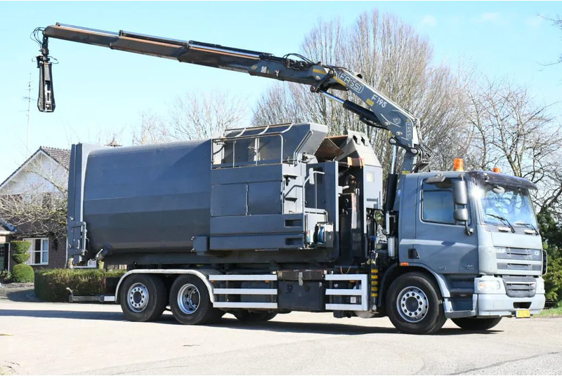 DAF CF75/310 FAN !!KRAAN/HAAK!!PERSCONTAINER!!HIGH PRESURRE CLEANING!!HOGEDRUK REINIGING!!HOCH DRUCK WASHEN SYSTEM!!REINIGING!GEJO B - شاحنة ذات خطاف, شاحنة كرين: صورة 3 DAF CF75/310 FAN !!KRAAN/HAAK!!PERSCONTAINER!!HIGH PRESURRE CLEANING!!HOGEDRUK REINIGING!!HOCH DRUCK WASHEN SYSTEM!!REINIGING!GEJO B - شاحنة ذات خطاف, شاحنة كرين: صورة 3