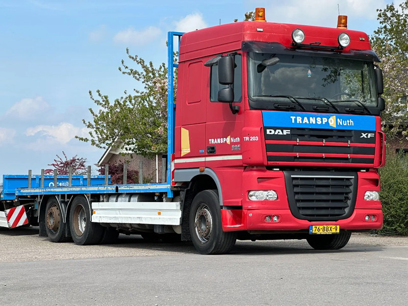 DAF XF 105 460 FAN BAKWAGEN/PRITSCHE!! - شاحنات مسطحة: صورة 1 DAF XF 105 460 FAN BAKWAGEN/PRITSCHE!! - شاحنات مسطحة: صورة 1