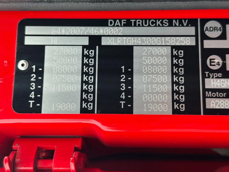وحدة جر DAF XF 460 !!6x2!! 182DKM!! euro6!!NL TRUCK 1 owner!!PTO!!: صورة 10