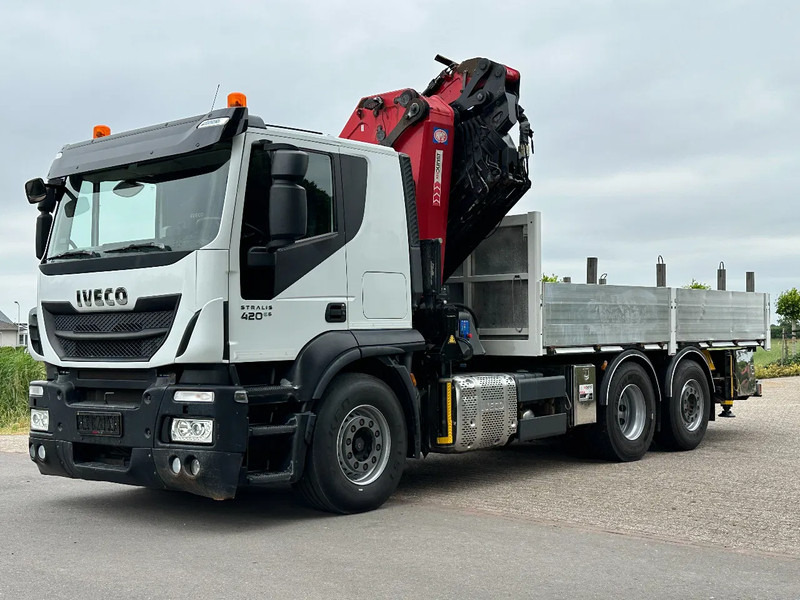 شاحنة كرين Iveco Stralis 420 2015!!TRUCK HMF50TM/FLY-JIB! WINCH/LIER!ROOF/DACH!!MANUTENTION!!: صورة 7