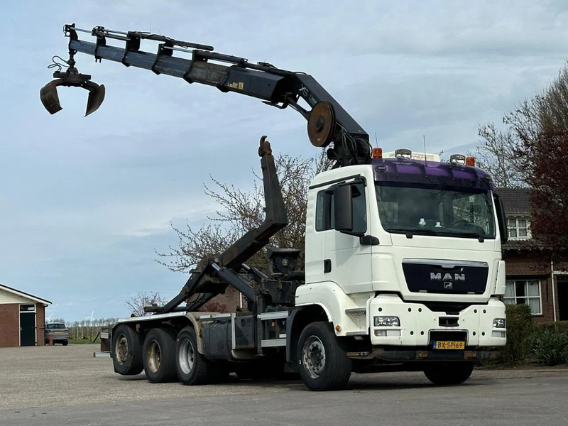 MAN TGS 35.400 8X4 !!TRIPLE!! 24tm KRAAN/HAAKARM!!RADIO REMOTE!! - شاحنة ذات خطاف, شاحنة كرين: صورة 1 MAN TGS 35.400 8X4 !!TRIPLE!! 24tm KRAAN/HAAKARM!!RADIO REMOTE!! - شاحنة ذات خطاف, شاحنة كرين: صورة 1