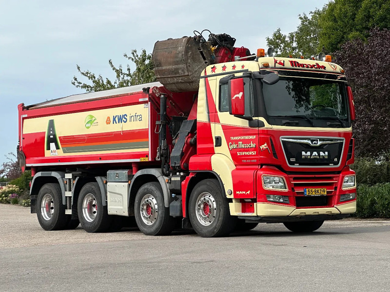 MAN TGS 43-460 WVT WIDESPREAD!!Z-Kraan/Kipper EURO 6!!263tkm!MANUELL!!ZERO EMISSIE 05-29 - شاحنة قلاب, شاحنة كرين: صورة 4 MAN TGS 43-460 WVT WIDESPREAD!!Z-Kraan/Kipper EURO 6!!263tkm!MANUELL!!ZERO EMISSIE 05-29 - شاحنة قلاب, شاحنة كرين: صورة 4