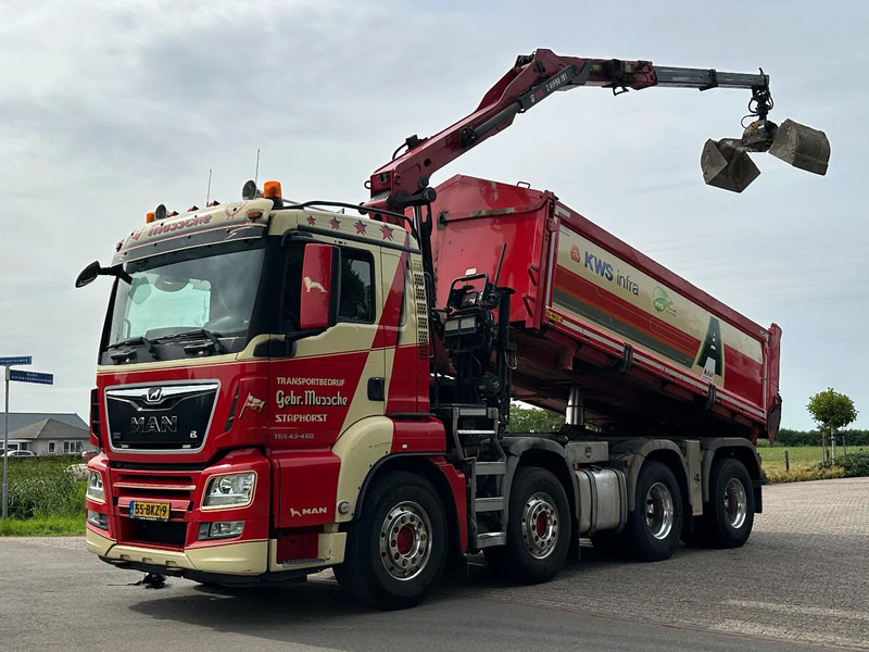 MAN TGS 43-460 WVT WIDESPREAD!!Z-Kraan/Kipper EURO 6!!263tkm!MANUELL!!ZERO EMISSIE 05-29 - شاحنة قلاب, شاحنة كرين: صورة 5 MAN TGS 43-460 WVT WIDESPREAD!!Z-Kraan/Kipper EURO 6!!263tkm!MANUELL!!ZERO EMISSIE 05-29 - شاحنة قلاب, شاحنة كرين: صورة 5