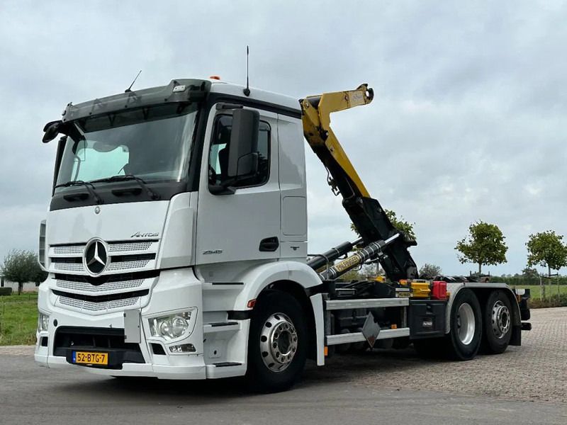 Mercedes-Benz Antos 2545!!EUR6 HAAK/ABROLLKIPPER!!KNICKARM!! - شاحنة ذات خطاف: صورة 5 Mercedes-Benz Antos 2545!!EUR6 HAAK/ABROLLKIPPER!!KNICKARM!! - شاحنة ذات خطاف: صورة 5