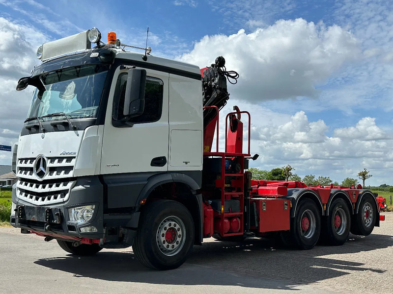 Mercedes-Benz Arocs 3251 8x4 TRIPLE!!26TM KRAAN/HAAK!!EURO6!!TOP! - شاحنة ذات خطاف, شاحنة كرين: صورة 5 Mercedes-Benz Arocs 3251 8x4 TRIPLE!!26TM KRAAN/HAAK!!EURO6!!TOP! - شاحنة ذات خطاف, شاحنة كرين: صورة 5