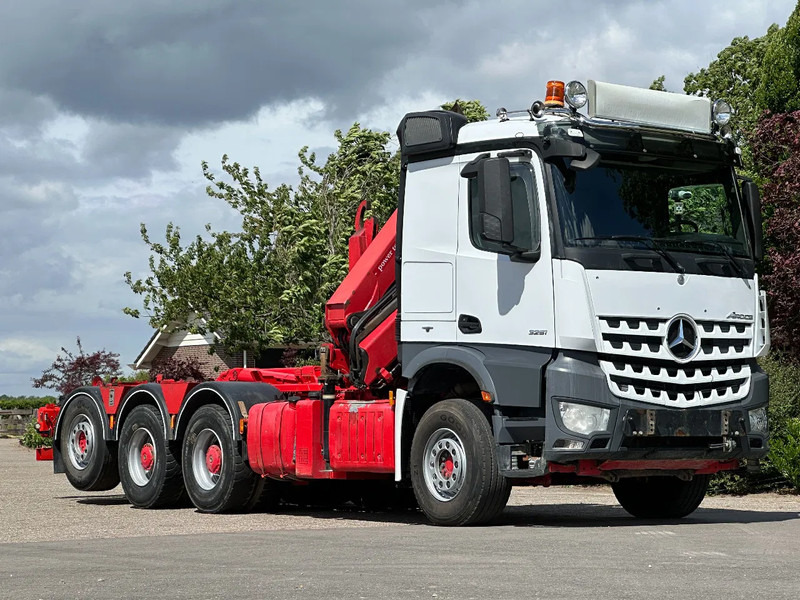 Mercedes-Benz Arocs 3251 8x4 TRIPLE!!26TM KRAAN/HAAK!!EURO6!!TOP! - شاحنة ذات خطاف, شاحنة كرين: صورة 3 Mercedes-Benz Arocs 3251 8x4 TRIPLE!!26TM KRAAN/HAAK!!EURO6!!TOP! - شاحنة ذات خطاف, شاحنة كرين: صورة 3