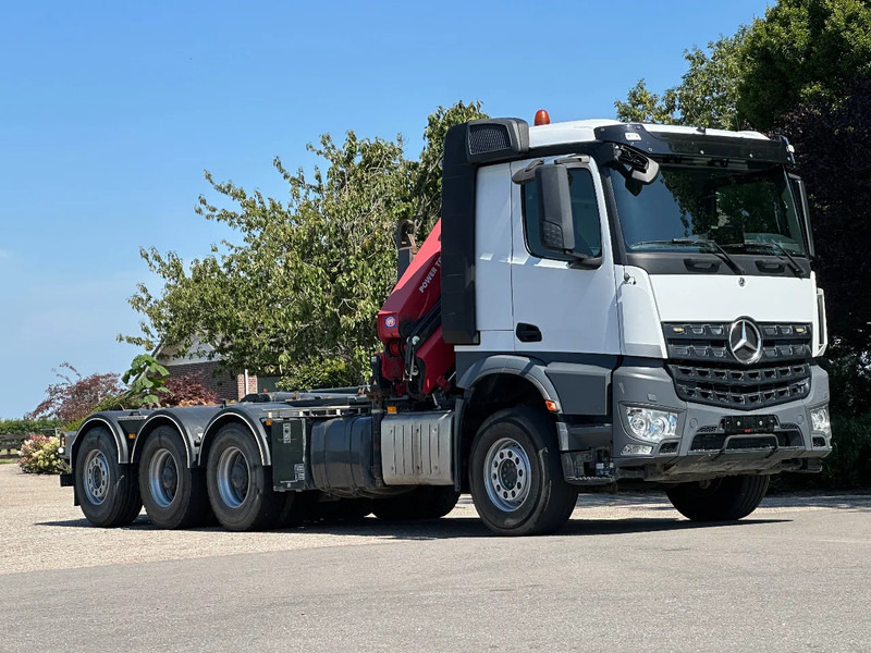 Mercedes-Benz Arocs 3251 8x4 TRIPLE!!28TM KRAAN/HAAK!!EURO6!!TOP! ZERO EMISSIE 2030!! - شاحنة ذات خطاف, شاحنة كرين: صورة 2 Mercedes-Benz Arocs 3251 8x4 TRIPLE!!28TM KRAAN/HAAK!!EURO6!!TOP! ZERO EMISSIE 2030!! - شاحنة ذات خطاف, شاحنة كرين: صورة 2