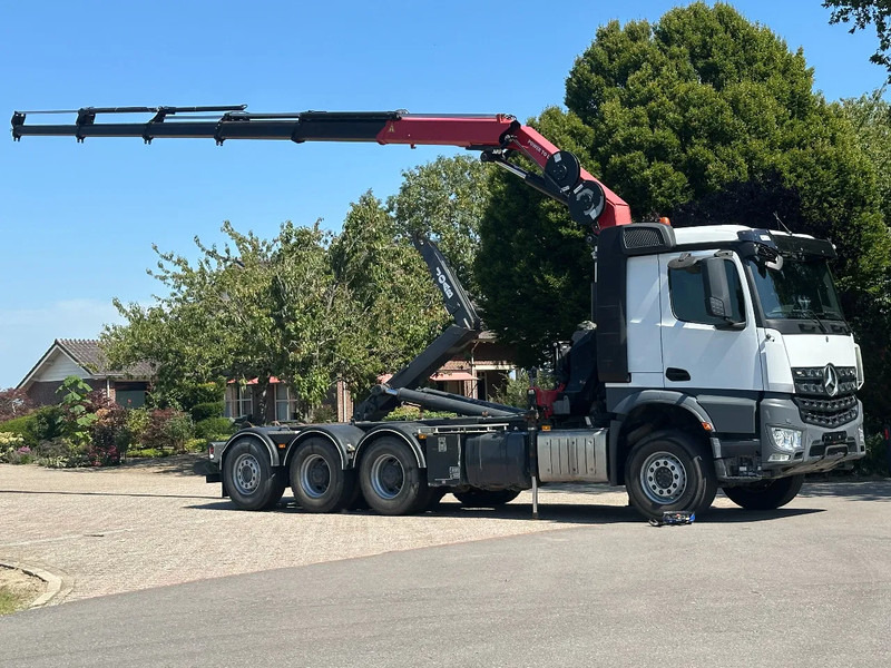 Mercedes-Benz Arocs 3251 8x4 TRIPLE!!28TM KRAAN/HAAK!!EURO6!!TOP! ZERO EMISSIE 2030!! - شاحنة ذات خطاف, شاحنة كرين: صورة 3 Mercedes-Benz Arocs 3251 8x4 TRIPLE!!28TM KRAAN/HAAK!!EURO6!!TOP! ZERO EMISSIE 2030!! - شاحنة ذات خطاف, شاحنة كرين: صورة 3