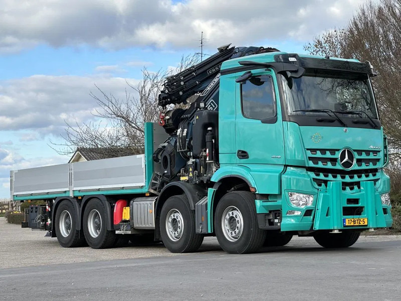 Mercedes-Benz Arocs 8x4 FASSI 82TM!!JIB/LIER/WINCH!!2022!!EURO6!!FULL OPTIONS!!SPECIAL!!lLIKE NEW - شاحنة كرين: صورة 2 Mercedes-Benz Arocs 8x4 FASSI 82TM!!JIB/LIER/WINCH!!2022!!EURO6!!FULL OPTIONS!!SPECIAL!!lLIKE NEW - شاحنة كرين: صورة 2