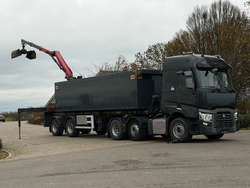 Renault T480 6x2 trekker 262dkm!! TRAILER WITH CRANE FOR SCREED! - وحدة جر: صورة 5 Renault T480 6x2 trekker 262dkm!! TRAILER WITH CRANE FOR SCREED! - وحدة جر: صورة 5