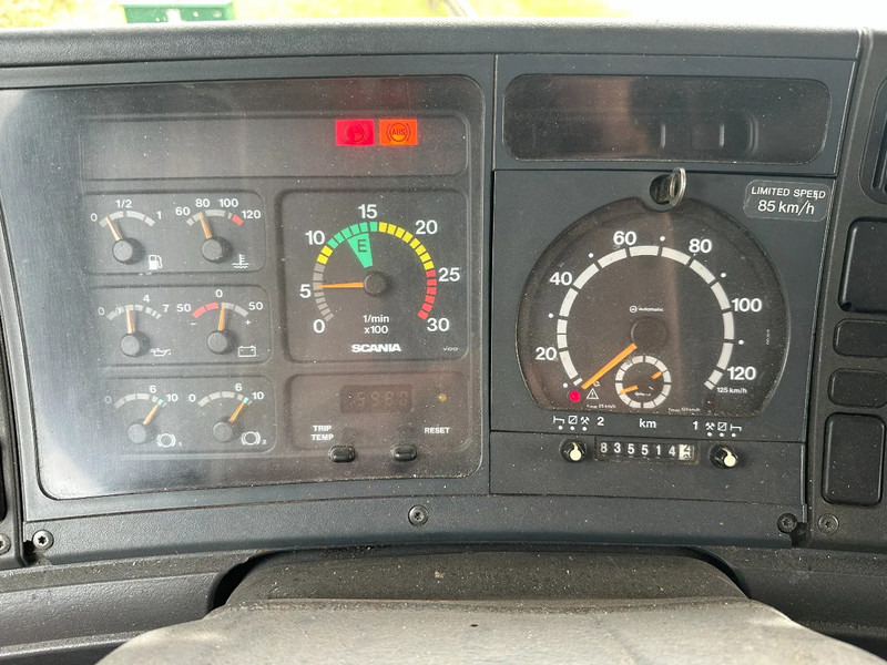 شاحنة نقل سيارات شاحنة Scania 94.220 Machine transporter!!RAMPEN!!: صورة 8