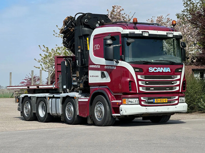 Scania G480 !!TRUCK/TRACTOR!!!CRANE/GRUE/HIAB 105TM!!TOP!EURO6!! - شاحنة كرين: صورة 4 Scania G480 !!TRUCK/TRACTOR!!!CRANE/GRUE/HIAB 105TM!!TOP!EURO6!! - شاحنة كرين: صورة 4