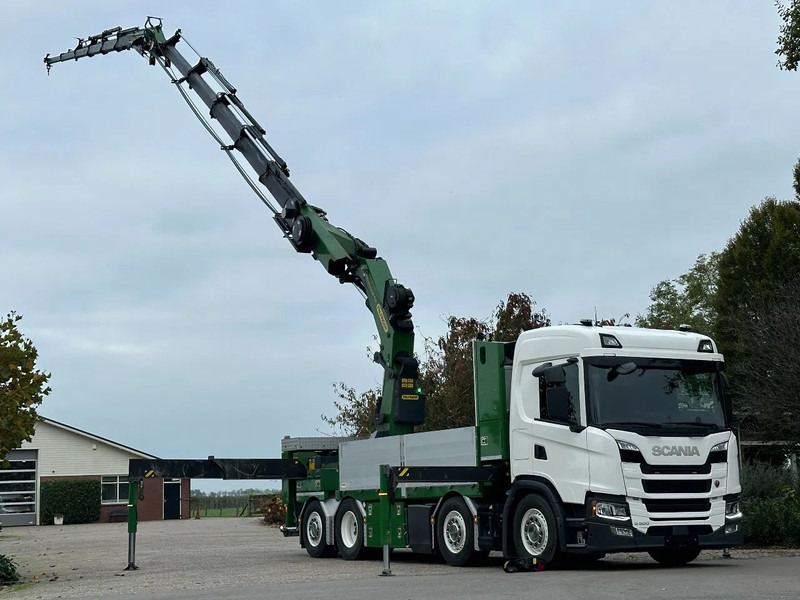 Scania G500 NGS 8X2 !!EURO6!!21DKM!! 2022!! PALFINGER 65TM/JIB/LIER/WINCH!!TOP!!ROOF/DACH/MONTAGE!!MANUTENTION!! CRANE!!GRUE!! - شاحنة كرين: صورة 1 Scania G500 NGS 8X2 !!EURO6!!21DKM!! 2022!! PALFINGER 65TM/JIB/LIER/WINCH!!TOP!!ROOF/DACH/MONTAGE!!MANUTENTION!! CRANE!!GRUE!! - شاحنة كرين: صورة 1