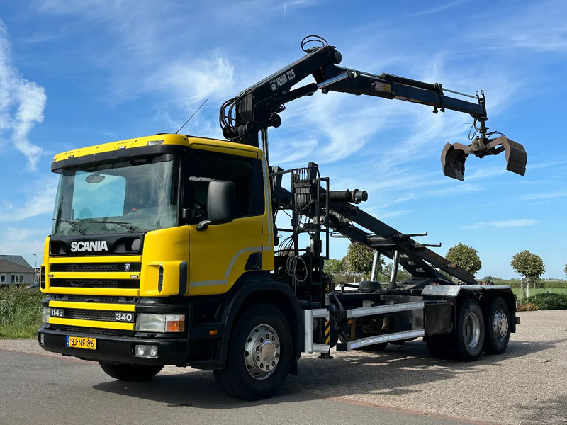 Scania R114-340 6x2 !!KRAAN/CONTAINER/KABEL!!MANUELL!! - شاحنة - نظام الكابلات, شاحنة كرين: صورة 5 Scania R114-340 6x2 !!KRAAN/CONTAINER/KABEL!!MANUELL!! - شاحنة - نظام الكابلات, شاحنة كرين: صورة 5