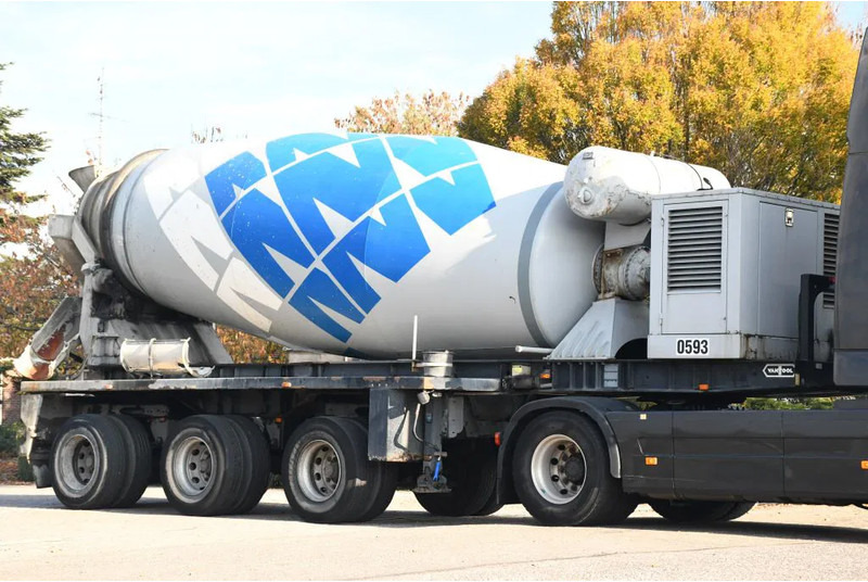 Van Hool KARRENA 15m3 MIXER!!MOTOR!!OWN ENGINE!! - نصف مقطورة خلاطة خرسانة: صورة 1 Van Hool KARRENA 15m3 MIXER!!MOTOR!!OWN ENGINE!! - نصف مقطورة خلاطة خرسانة: صورة 1