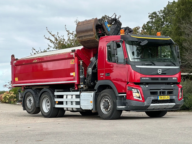 Volvo FMX 330 EURO6!!6X4!!VOORAS AANGEDREVEN!!Z-Kraan/KIPPER!! - شاحنة قلاب, شاحنة كرين: صورة 5 Volvo FMX 330 EURO6!!6X4!!VOORAS AANGEDREVEN!!Z-Kraan/KIPPER!! - شاحنة قلاب, شاحنة كرين: صورة 5