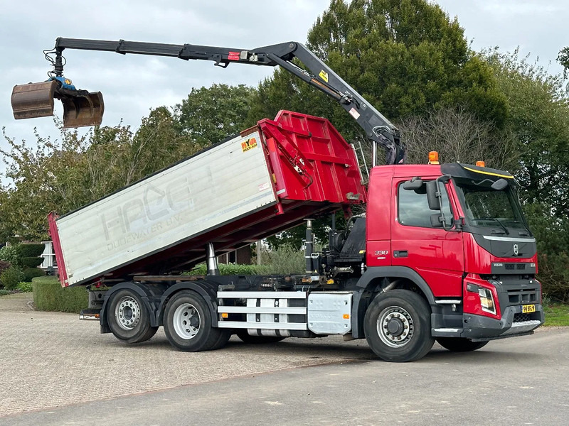 Volvo FMX 330 EURO6!!6X4!!VOORAS AANGEDREVEN!!Z-Kraan/KIPPER!! - شاحنة قلاب, شاحنة كرين: صورة 3 Volvo FMX 330 EURO6!!6X4!!VOORAS AANGEDREVEN!!Z-Kraan/KIPPER!! - شاحنة قلاب, شاحنة كرين: صورة 3