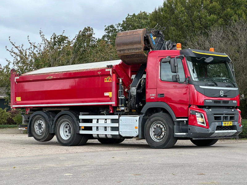 Volvo FMX 330 EURO6!!6X4!!VOORAS AANGEDREVEN!!Z-Kraan/KIPPER!! - شاحنة قلاب, شاحنة كرين: صورة 2 Volvo FMX 330 EURO6!!6X4!!VOORAS AANGEDREVEN!!Z-Kraan/KIPPER!! - شاحنة قلاب, شاحنة كرين: صورة 2