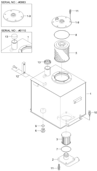 Case 31MJ-01016CG - 31MJ-01016 - خزان هيدروليكي - آلات البناء: صورة 4 Case 31MJ-01016CG - 31MJ-01016 - خزان هيدروليكي - آلات البناء: صورة 4