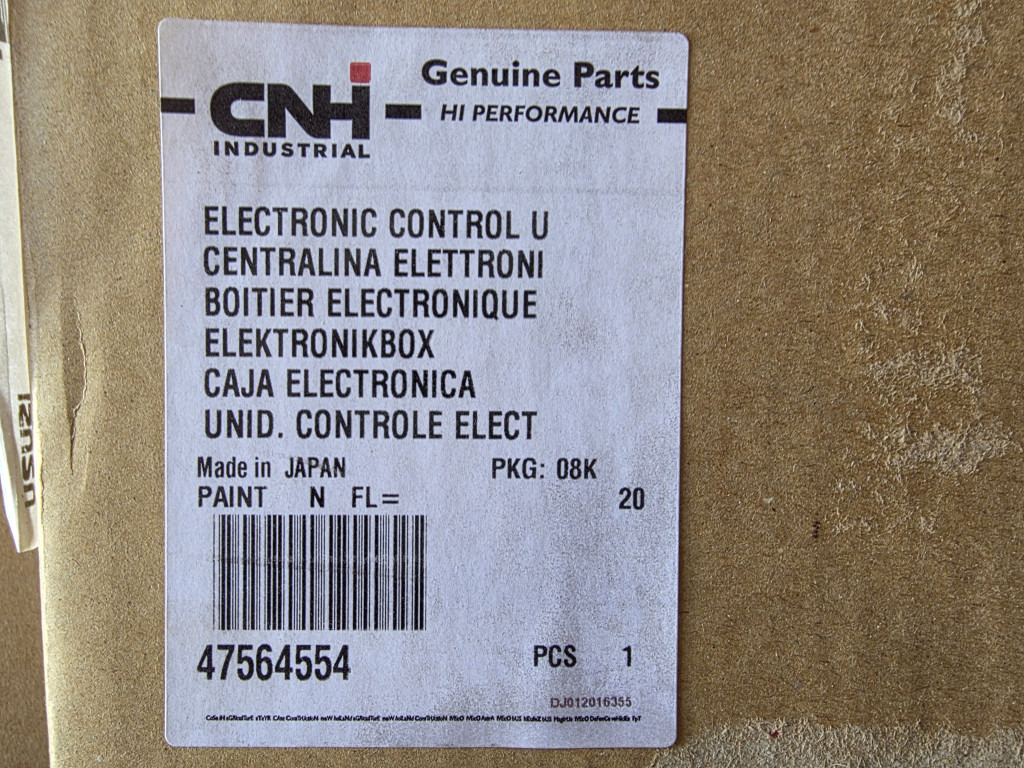 Case 47564554 - 8982280911 - وحدة تحكم الكتروني - آلات البناء: صورة 3 Case 47564554 - 8982280911 - وحدة تحكم الكتروني - آلات البناء: صورة 3