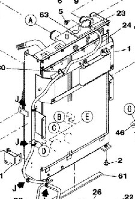 Case KMH10812 - KMH10810 - المبرد - آلات البناء: صورة 1 Case KMH10812 - KMH10810 - المبرد - آلات البناء: صورة 1