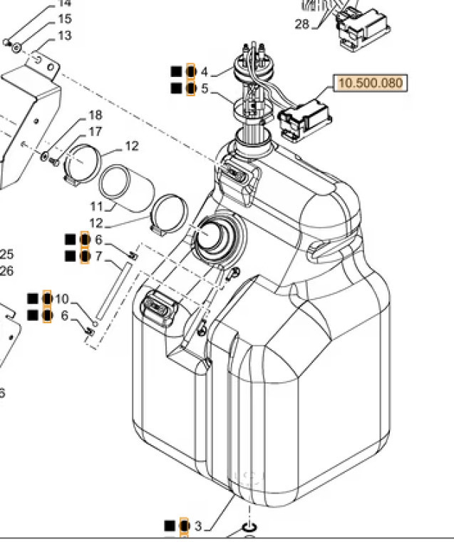 Case KRH21830 - KRH18120 - المحرك و قطع الغيار - آلات البناء: صورة 1 Case KRH21830 - KRH18120 - المحرك و قطع الغيار - آلات البناء: صورة 1