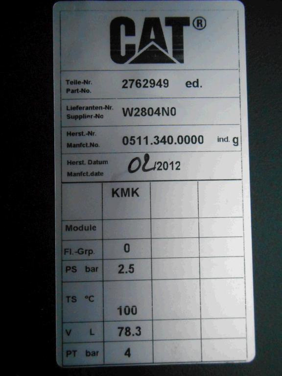 جديدة مبرد المحرك - آلات البناء Caterpillar 2762949 - 5339486: صورة 6