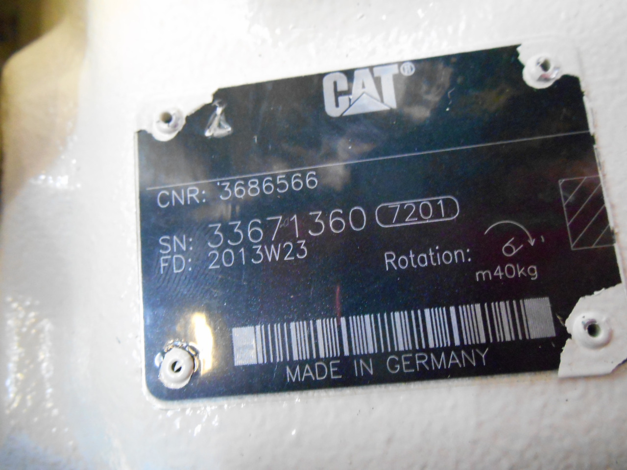 Caterpillar 3686566 - 1459394 - محرك هيدروليكي - الآلات الزراعية: صورة 4 Caterpillar 3686566 - 1459394 - محرك هيدروليكي - الآلات الزراعية: صورة 4