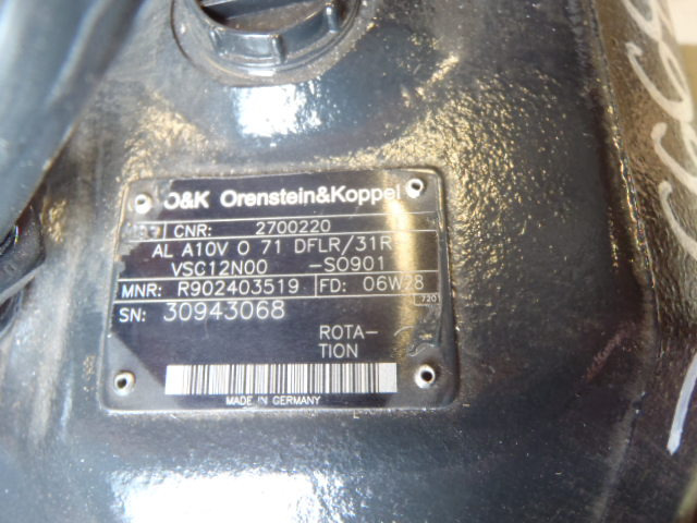 O&K ALA10V071DFR1/31R-VSC12N00-SO901 - - بساتم/ حلقات/ بطانات - آلات البناء: صورة 3 O&K ALA10V071DFR1/31R-VSC12N00-SO901 - - بساتم/ حلقات/ بطانات - آلات البناء: صورة 3