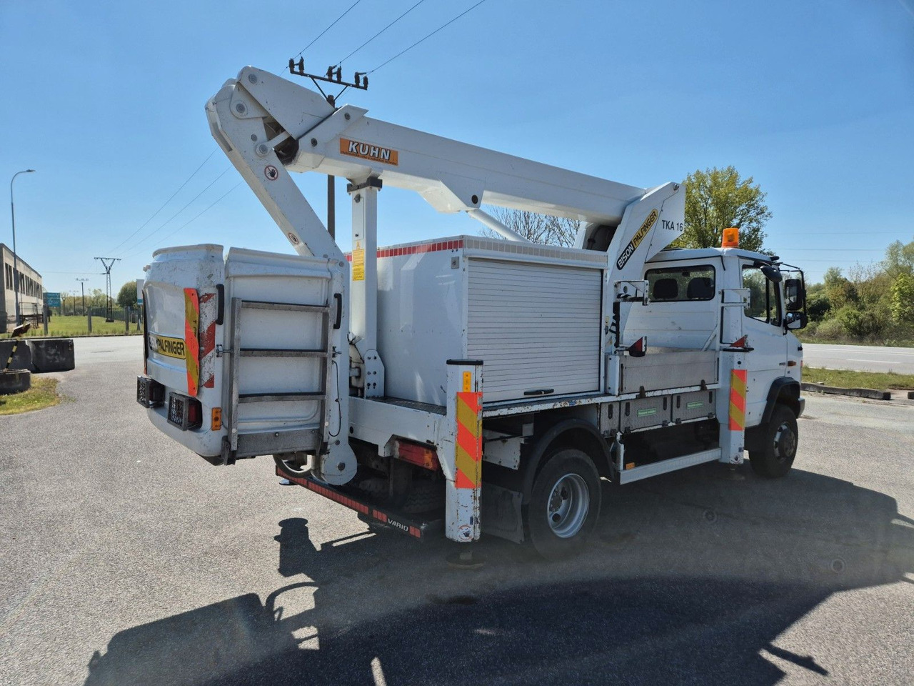 Mercedes-Benz Vario 816 work platform - منصة تلسكوبية محمولة على شاحنة: صورة 4 Mercedes-Benz Vario 816 work platform - منصة تلسكوبية محمولة على شاحنة: صورة 4