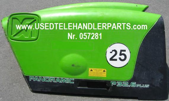 Merlo Nr. 057281 Merlo P 32.6 Merlo P 28.8 - غطاء محرك المركبة - رافعة تلسكوبية: صورة 1 Merlo Nr. 057281 Merlo P 32.6 Merlo P 28.8 - غطاء محرك المركبة - رافعة تلسكوبية: صورة 1