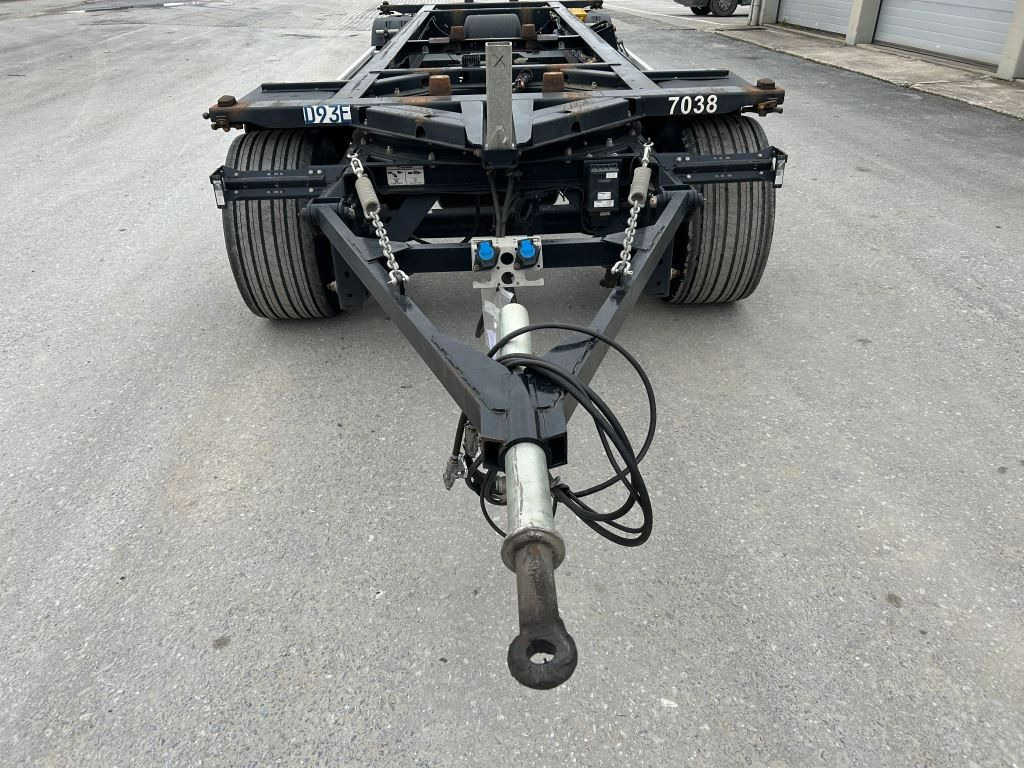 Krone 2 Achswechselfahrgestell, Typ: MAXI AZW 18 eL3B7 - مقطورة نقل الحاويات: صورة 2 Krone 2 Achswechselfahrgestell, Typ: MAXI AZW 18 eL3B7 - مقطورة نقل الحاويات: صورة 2