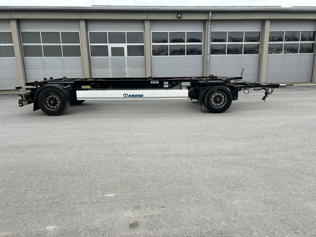 Krone 2 Achswechselfahrgestell, Typ: MAXI AZW 18 eL3B7 - مقطورة نقل الحاويات: صورة 1 Krone 2 Achswechselfahrgestell, Typ: MAXI AZW 18 eL3B7 - مقطورة نقل الحاويات: صورة 1