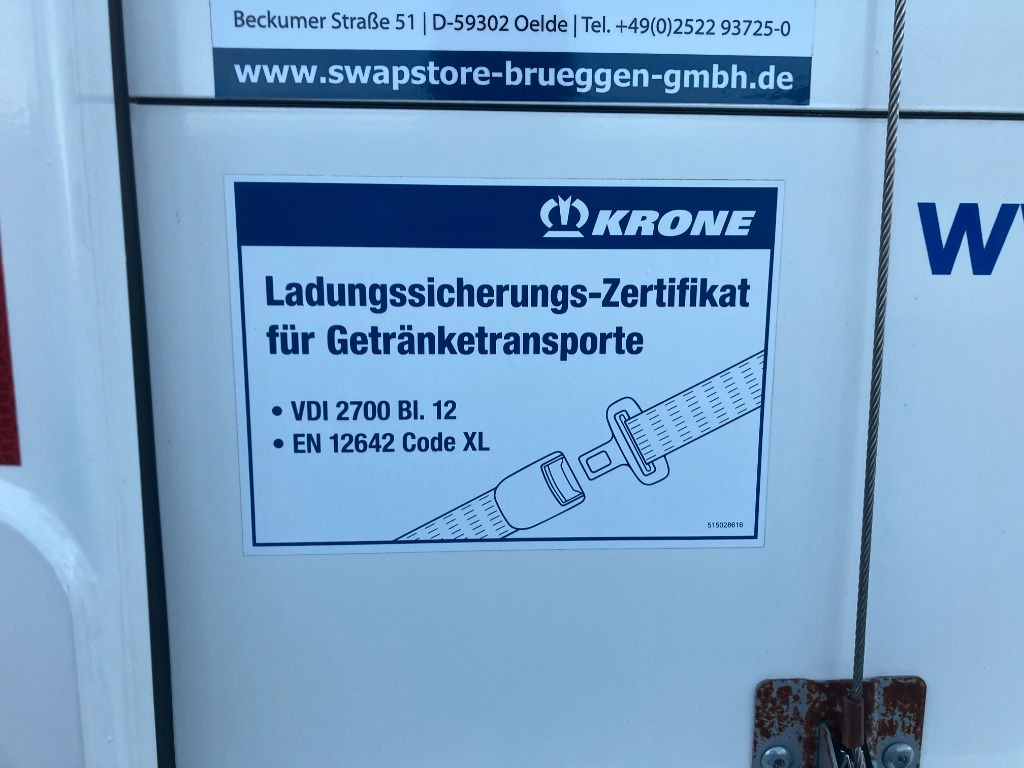 حاوية قابلة للتبديل- صندوق Krone Wechselbrücke Koffer: صورة 10