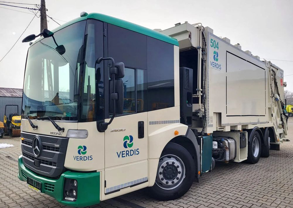 Mercedes-Benz Econic 2630 dwukomorowa - شاحنة النفايات: صورة 1 Mercedes-Benz Econic 2630 dwukomorowa - شاحنة النفايات: صورة 1