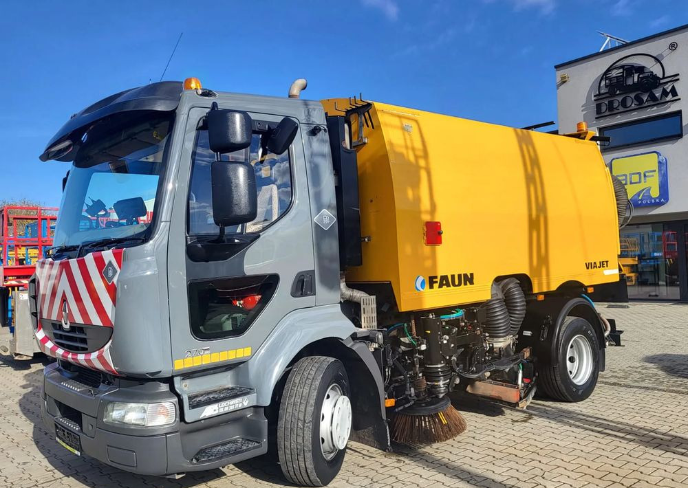 Renault Midlum - شاحنة النفايات: صورة 1 Renault Midlum - شاحنة النفايات: صورة 1