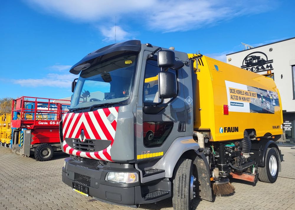 Renault Midlum - شاحنة النفايات: صورة 1 Renault Midlum - شاحنة النفايات: صورة 1