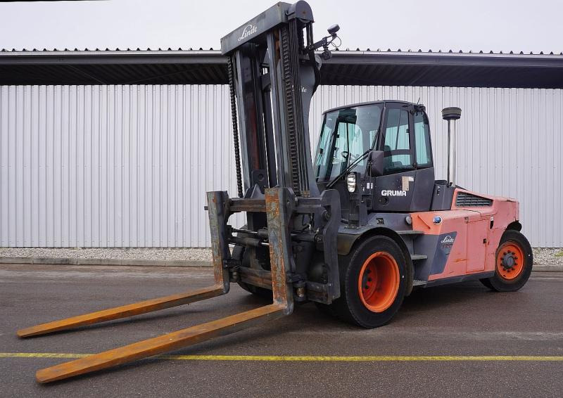 Linde H 160 D/1200 1401 - رافعة شوكية ديزل: صورة 1 Linde H 160 D/1200 1401 - رافعة شوكية ديزل: صورة 1