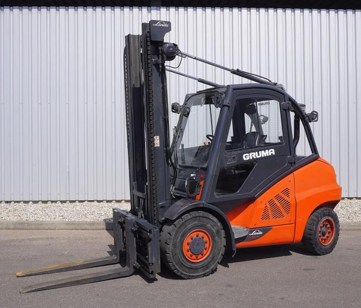 Linde H 50 D/600 EVO 394-02 - رافعة شوكية ديزل: صورة 1 Linde H 50 D/600 EVO 394-02 - رافعة شوكية ديزل: صورة 1