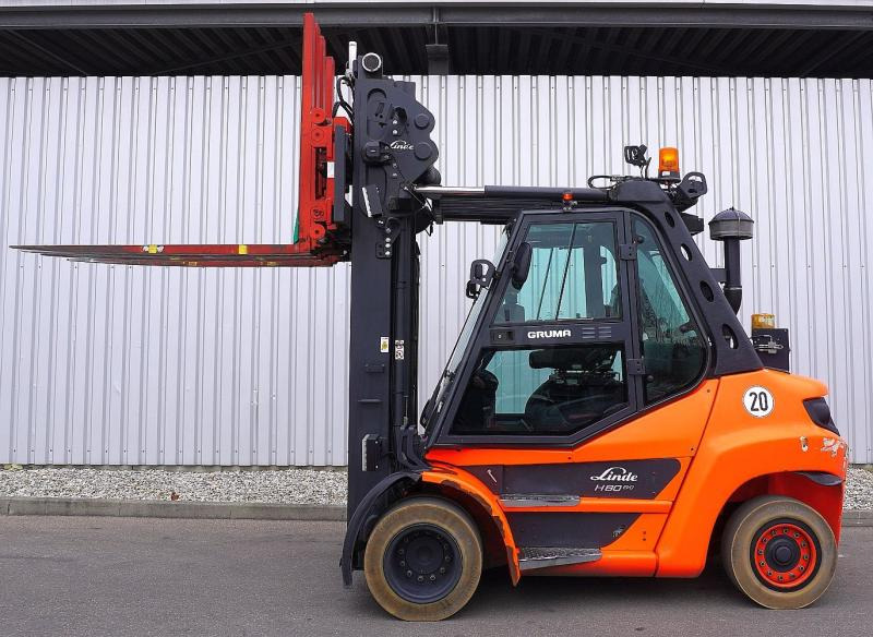 Linde H 80 D/600 EVO 396-03 - رافعة شوكية ديزل: صورة 4 Linde H 80 D/600 EVO 396-03 - رافعة شوكية ديزل: صورة 4