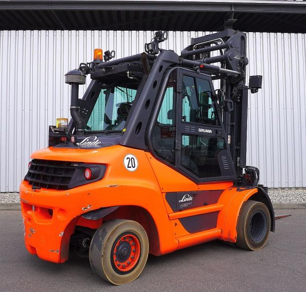 Linde H 80 D/600 EVO 396-03 - رافعة شوكية ديزل: صورة 2 Linde H 80 D/600 EVO 396-03 - رافعة شوكية ديزل: صورة 2
