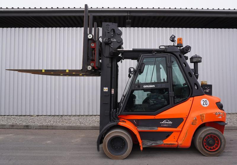 Linde H 80 D/600 EVO 396-03 - رافعة شوكية ديزل: صورة 4 Linde H 80 D/600 EVO 396-03 - رافعة شوكية ديزل: صورة 4